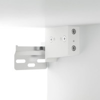 Produktbild för Väggmonterade tv-skåp 2 st vit 80x34,5x40 cm
