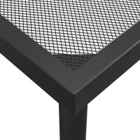 Produktbild för Trädgårdsbord antracit 110x80x72 cm stålnät