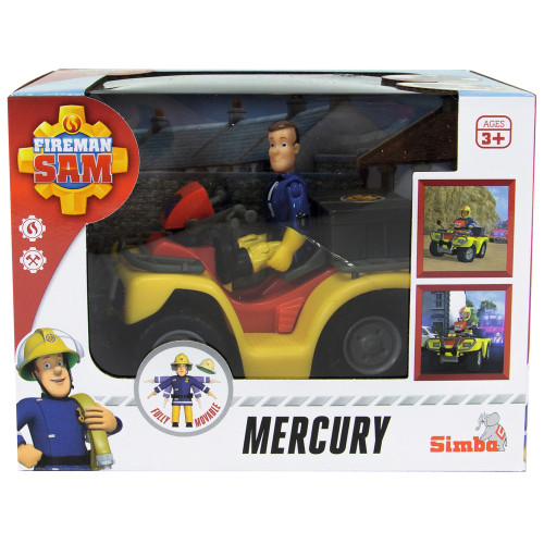 Simba Toys Brandman Sam Fyrhjulingen Mercury