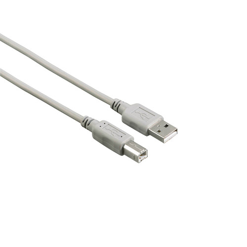 Hama USB-kabel 2.0 Grå 1,5m 25-pack
