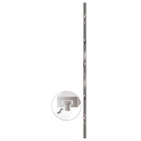 Produktbild för Ytterdörr antracit 108x208 cm PVC