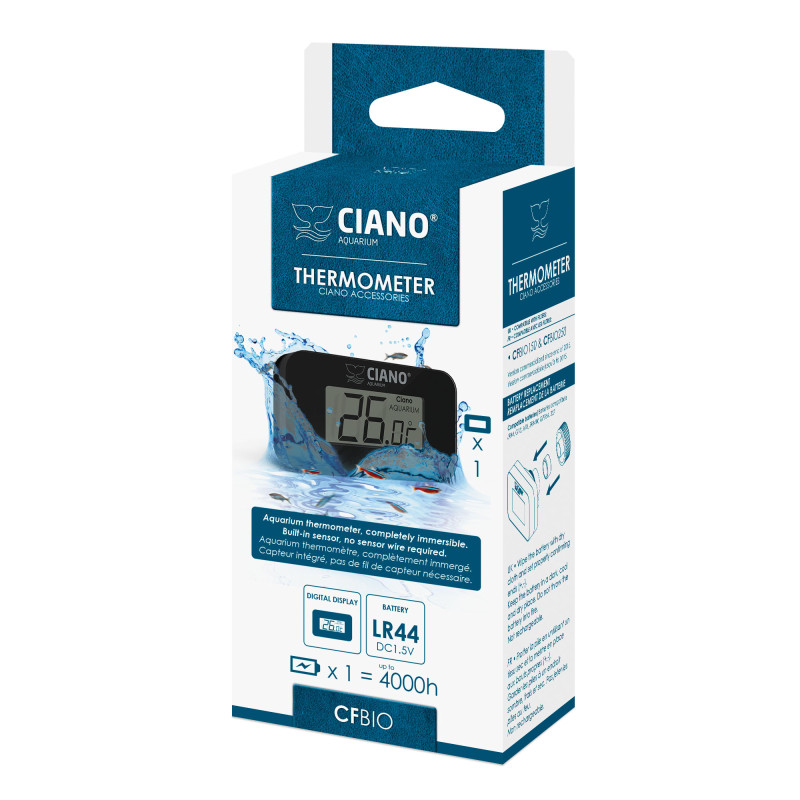 Produktbild för Digitaltermometer batteri Ciano