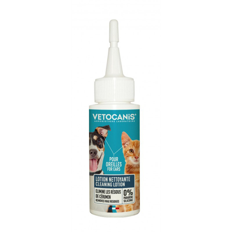 Produktbild för Öronrengörning Vetocanis 60 ml