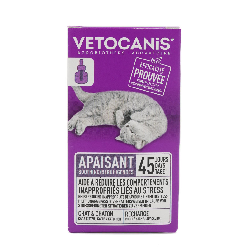 Produktbild för Doftavgivare Feromon Refill Katt Vetocanis 48 ml