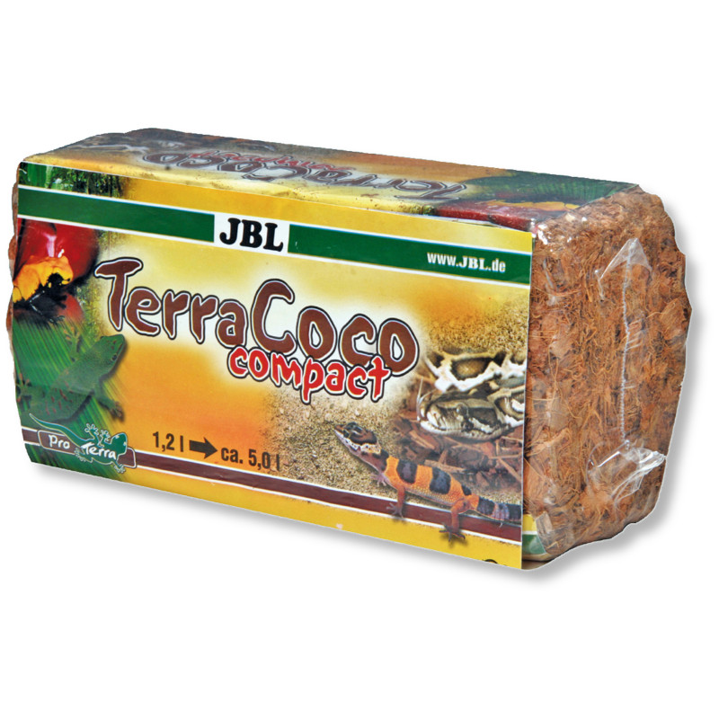 Produktbild för Kokosfibrer till terrarier JBL 5 l