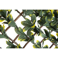 Miniatyr av produktbild för Nature Spalje med konstväxt 90x180 cm gröna och gula blad