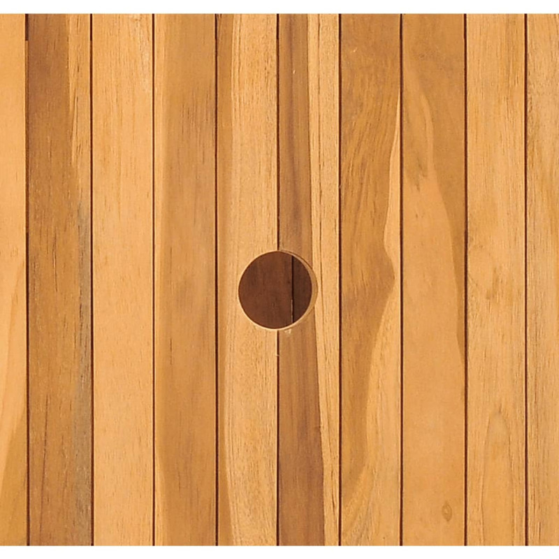 Produktbild för Badrumsunderskåp med 2 hyllor 74x45x75 cm massivt trä