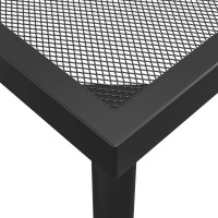 Produktbild för Trädgårdsbord antracit 100x100x72 cm stålnät
