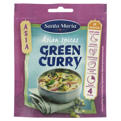 Santa Maria Green Curry Asian Spice 40g