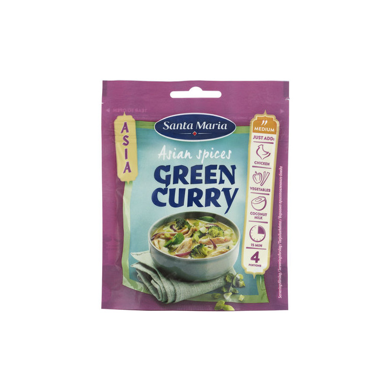 Produktbild för Green Curry Spices 40G