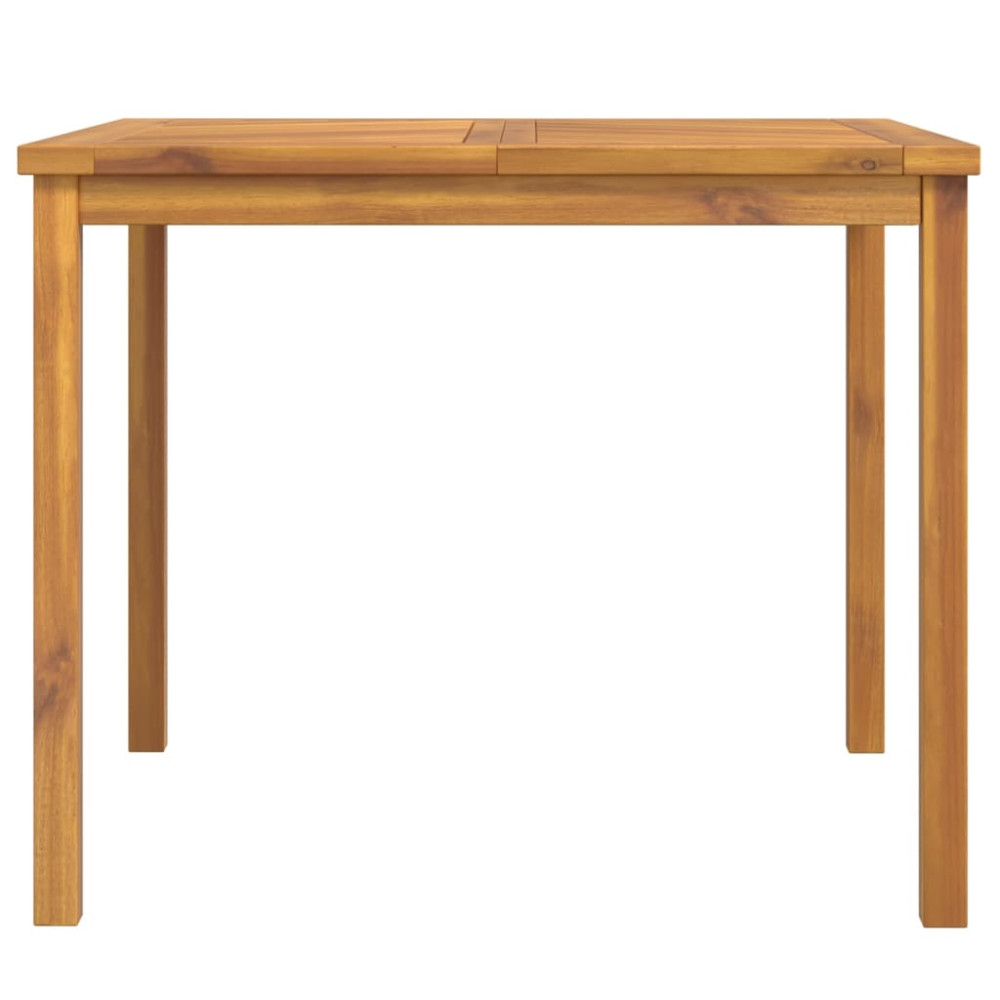 Produktbild för Trädgårdsbord 90x90x74 cm massivt akaciaträ