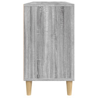 Miniatyr av produktbild för Tvättställsskåp grå sonoma 80x33x60 cm konstruerat trä