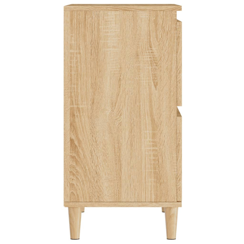 Produktbild för Byrå sonoma-ek 60x35x70 cm konstruerat trä