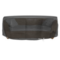 Produktbild för Överdrag till loungegrupp 10 öljetter Ø236x67 cm rund