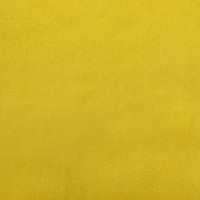 Miniatyr av produktbild för Bäddsoffa med mugghållare gul sammet