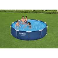 Produktbild för Bestway Pool med stålram Steel Pro 305x76 cm