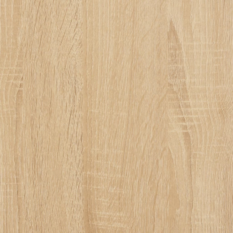 Produktbild för Soffbord sonoma-ek 80x80x36,5 cm konstruerat trä