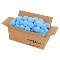 Produktbild för Antibakteriella filterbollar blå 1400 g polyeten