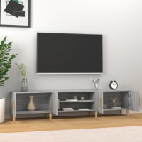 Miniatyr av produktbild för TV-skåp grå sonoma 180x31,5x40 cm konstruerat trä
