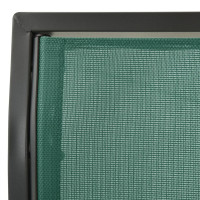 Produktbild för Hammock grön 170 cm textilen & stål