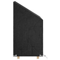 Produktbild för Överdrag för trädgårdsmöbler 8 ölj. 65x65x80/120 cm polyeten