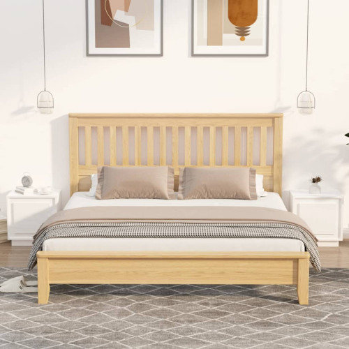 vidaXL Sängbord 2 st vit högglans 44x35x45 cm konstruerat trä