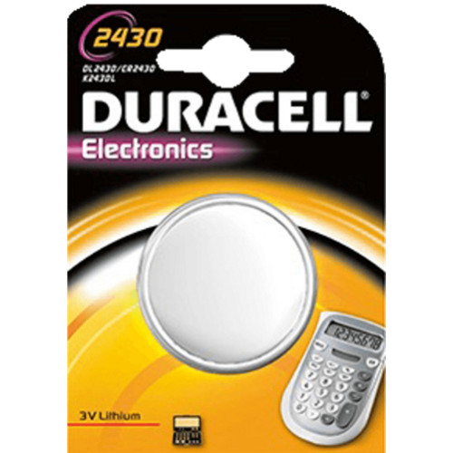 Duracell Duracell 030398 hushållsbatteri Engångsbatteri CR2430 Litium