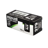 Miniatyr av produktbild för Maxell 18293000 hushållsbatteri Engångsbatteri SR521SW Silver-oxid (S)
