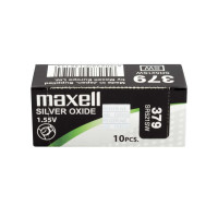 Miniatyr av produktbild för Maxell 18293000 hushållsbatteri Engångsbatteri SR521SW Silver-oxid (S)