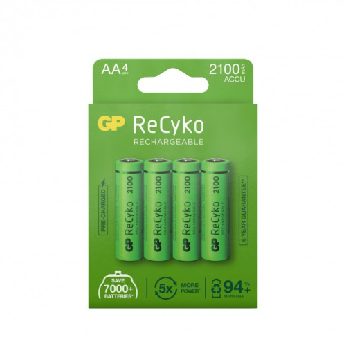GP Batteries GP Batteries ReCyko Laddningsbart batteri AA Nickel-metallhydrid (NiMH)