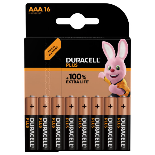 Duracell Duracell Plus 100 Engångsbatteri AAA Alkalisk