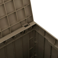 Miniatyr av produktbild för Dynbox grå 55,5x43x53 cm polypropen