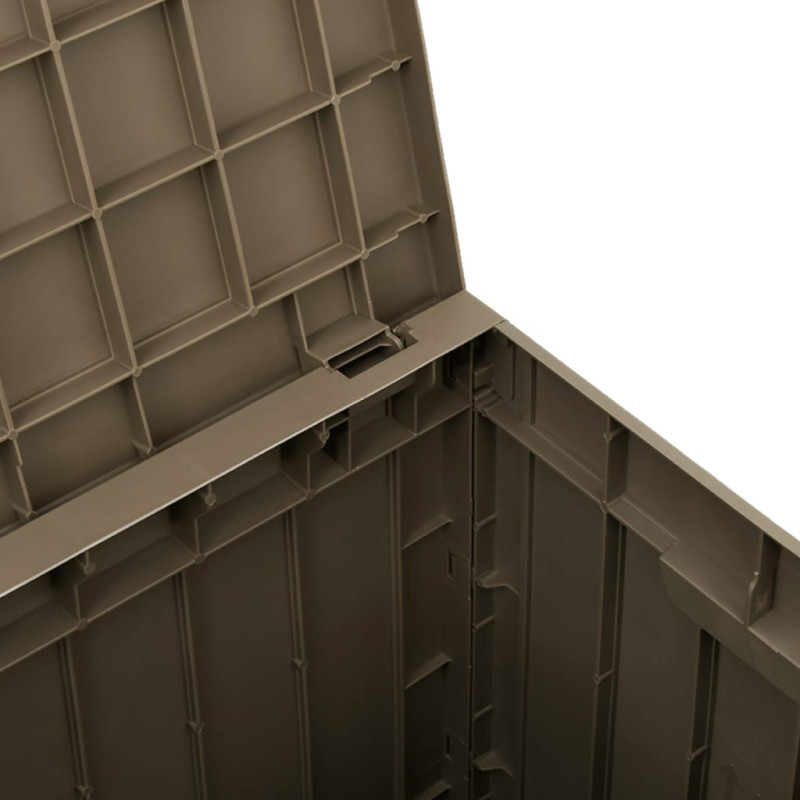 Produktbild för Dynbox grå 55,5x43x53 cm polypropen