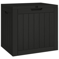 Produktbild för Dynbox svart 55,5x43x53 cm polypropen