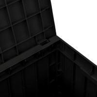 Produktbild för Dynbox svart 55,5x43x53 cm polypropen