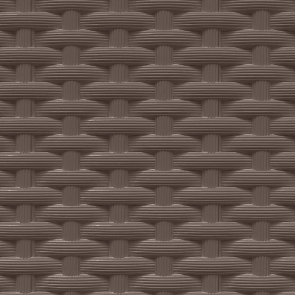 Produktbild för Odlingslådor 4 st brun 30x30x37 cm polypropylen