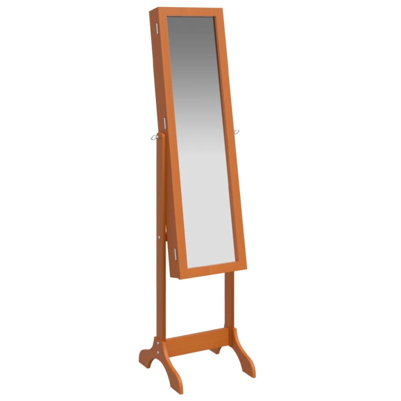 Produktbild för Fristående spegel 34x37x146 cm
