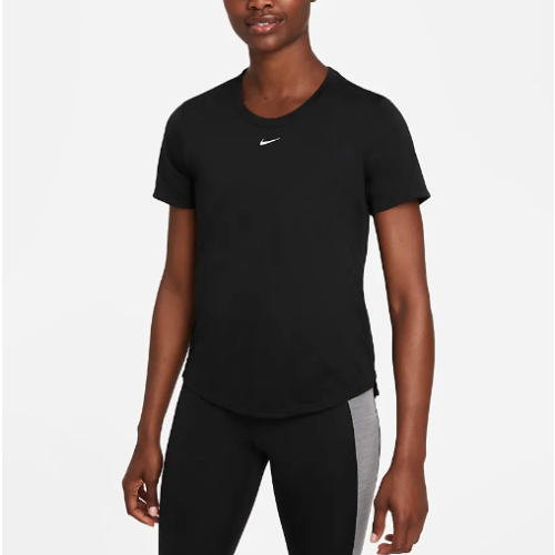 Nike NIKE driFIT One Short Sleeve Top Black Women