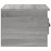 Miniatyr av produktbild för Väggmonterade sängbord grå sonoma 41,5x36x28 cm