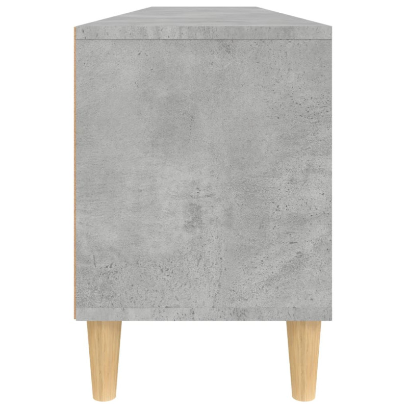 Produktbild för Tv-bänk betonggrå 150x30x44,5 cm konstruerat trä