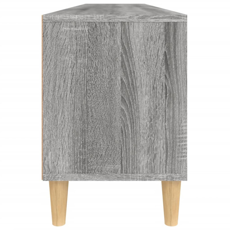 Produktbild för Tv-bänk grå sonoma 150x30x44,5 cm konstruerat trä