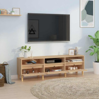 Produktbild för Tv-bänk sonoma-ek 150x30x44,5 cm konstruerat trä