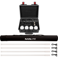 Produktbild för Kit Nanlite Pavotube T8-7X-4 Light kit  & Pavobulb 10C 4 Bulb kit