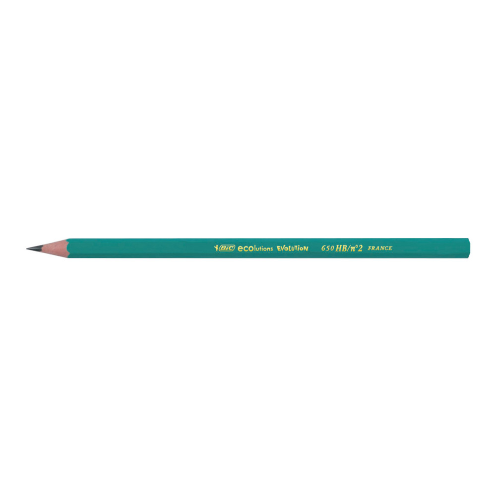 Produktbild för BIC ECOlutions EVOLUTION 650 - penna - HB (paket om 12)