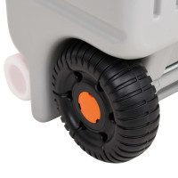 Produktbild för Vattentank med hjul för camping 75 L grå