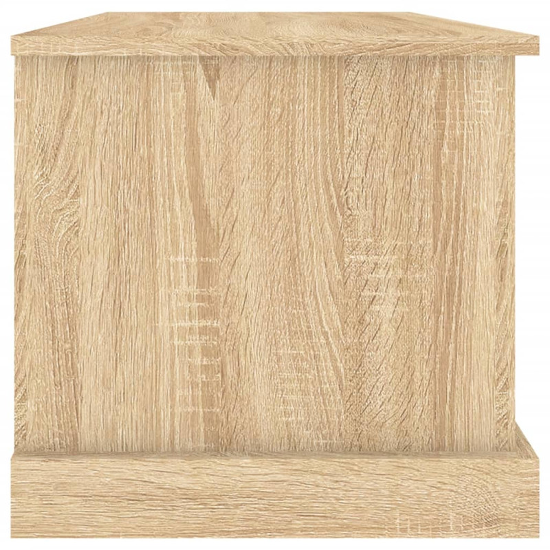 Produktbild för Förvaringslåda sonoma-ek 70x40x38 cm konstruerat trä