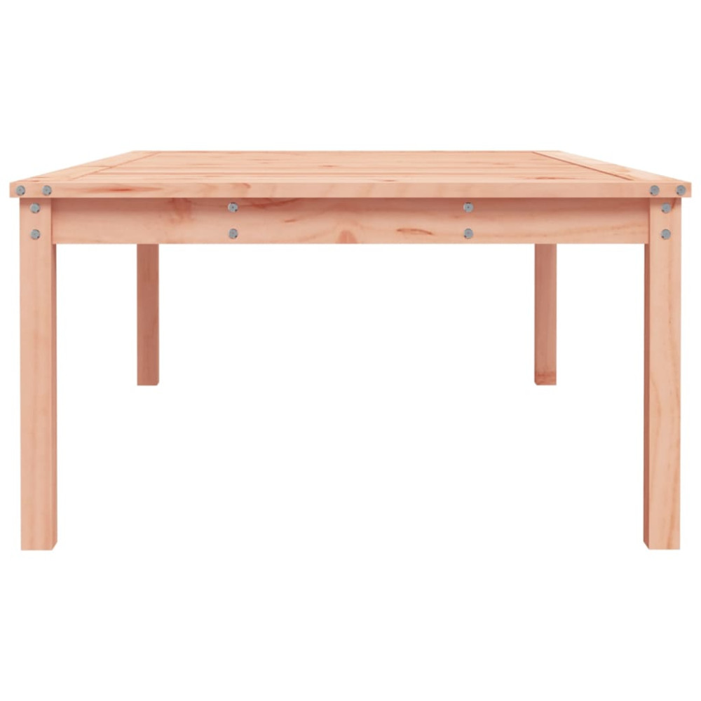 Produktbild för Trädgårdsbord 121x82,5x45 cm massivt douglasträ