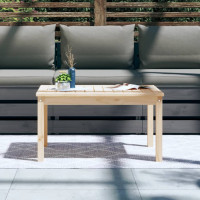 Produktbild för Trädgårdsbord 82,5x50,5x45 cm massiv furu