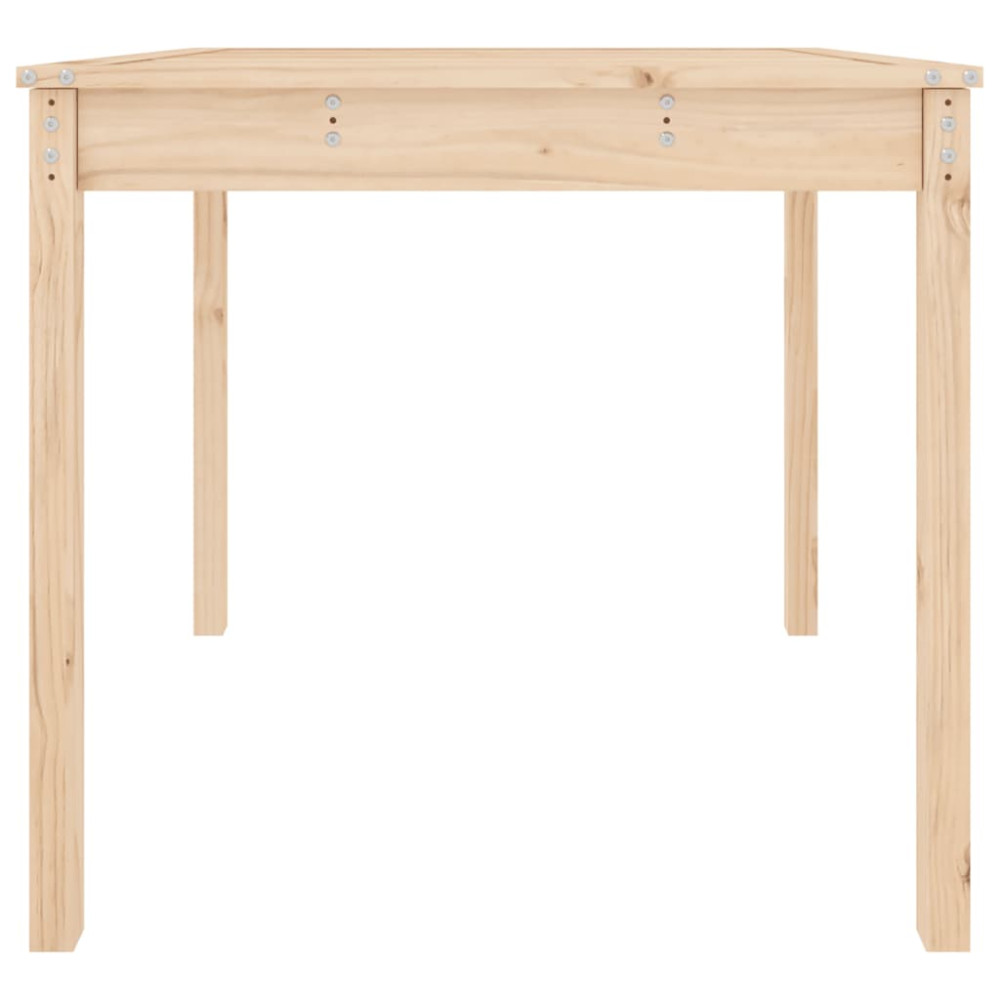 Produktbild för Trädgårdsbord 82,5x82,5x76 cm massiv furu