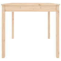 Produktbild för Trädgårdsbord 82,5x82,5x76 cm massiv furu